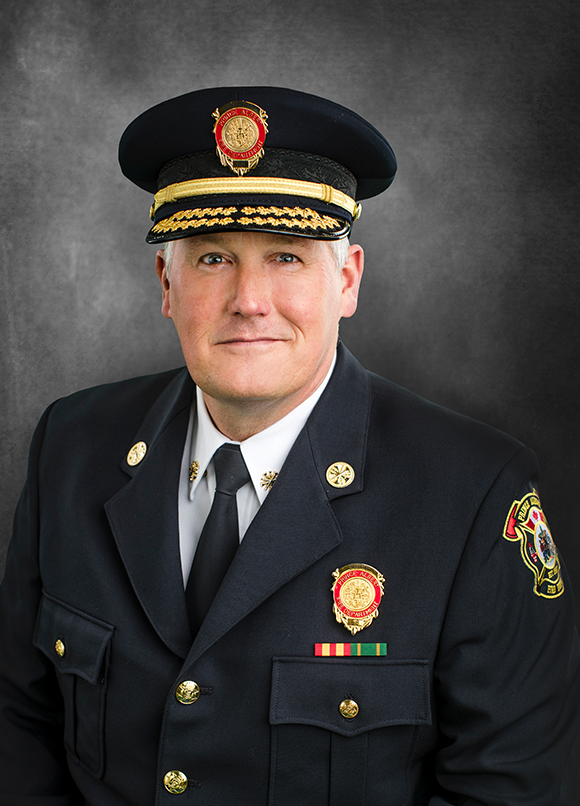Fire Chief Kris Olsen