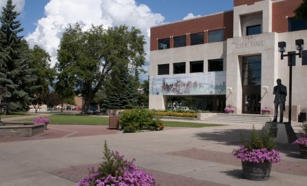 City Hall and Memorial Square