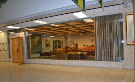 View of City Council Chamber