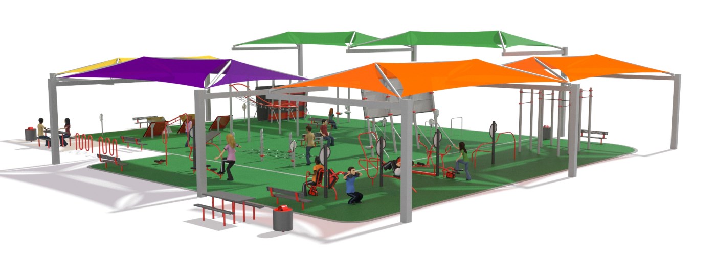 Party City Gym Rendering