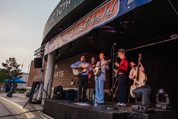 Jake Vandeland and his band