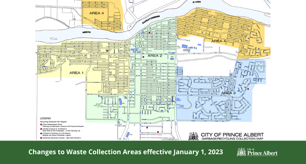 Waste calendar Areas 2023