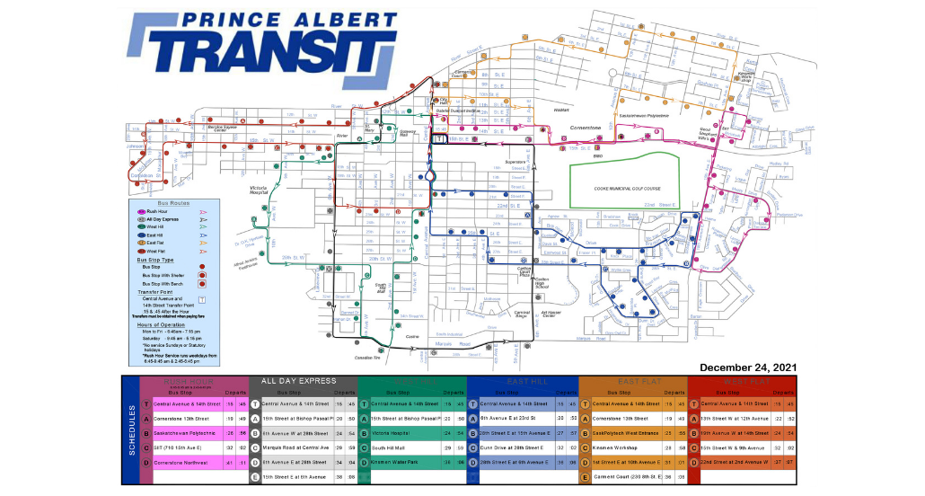2022 Transit Map