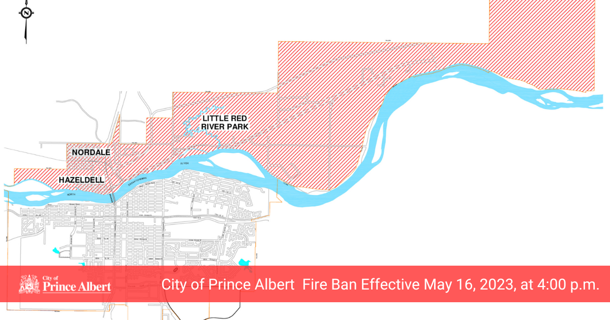 Fire Ban Prince Albert Map 2023