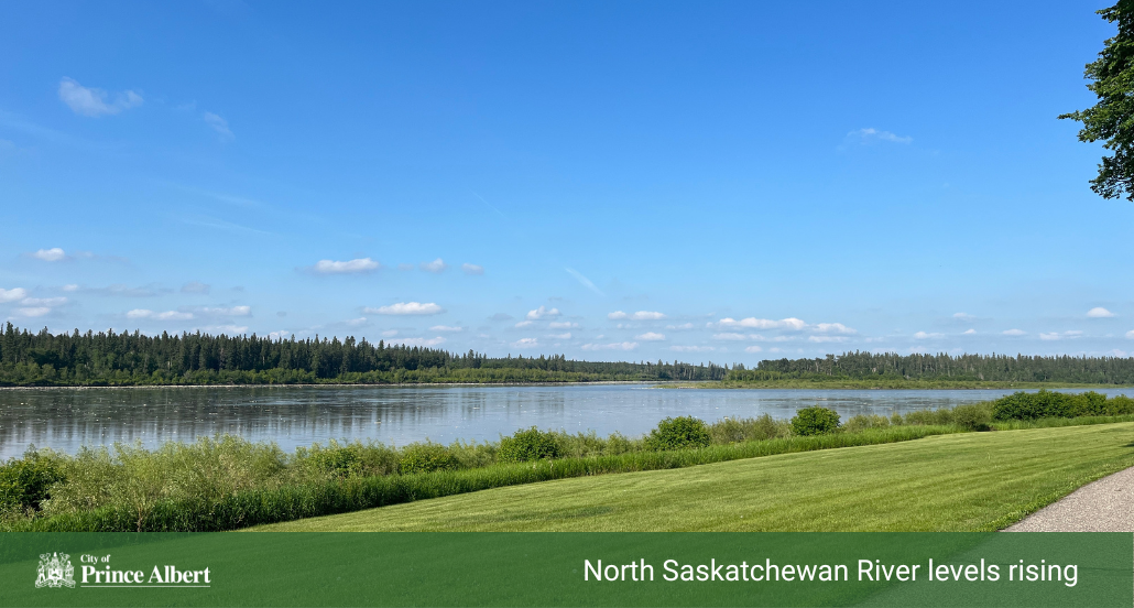 North Sask River Levels