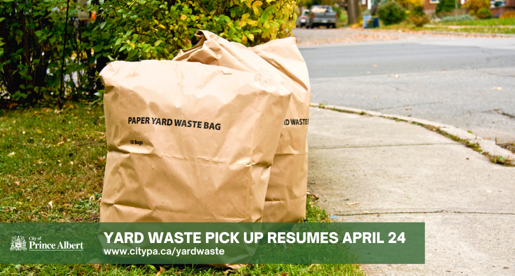 Yard Waste resumes April 24, 2023