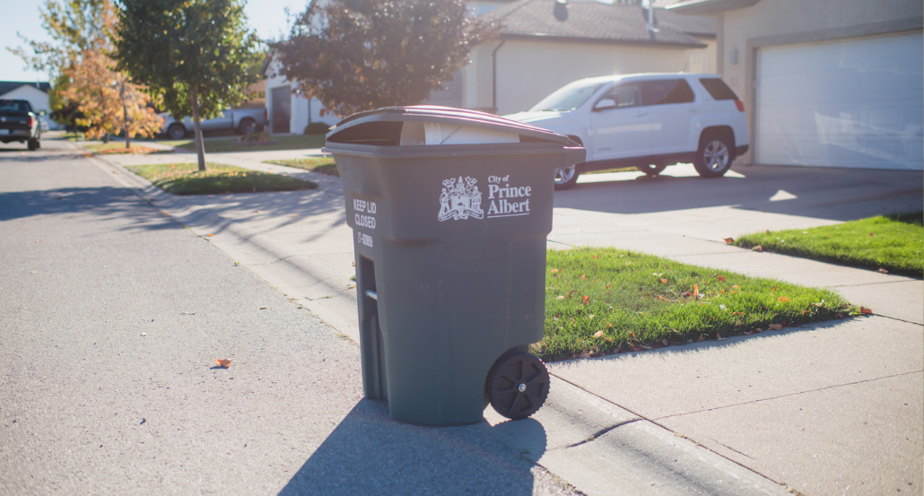 Prince Albert Garbage Bin