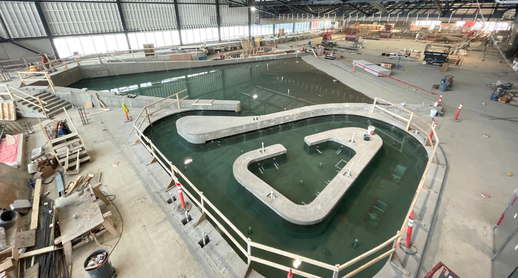 New Aquatics and Arenas Rec Centre