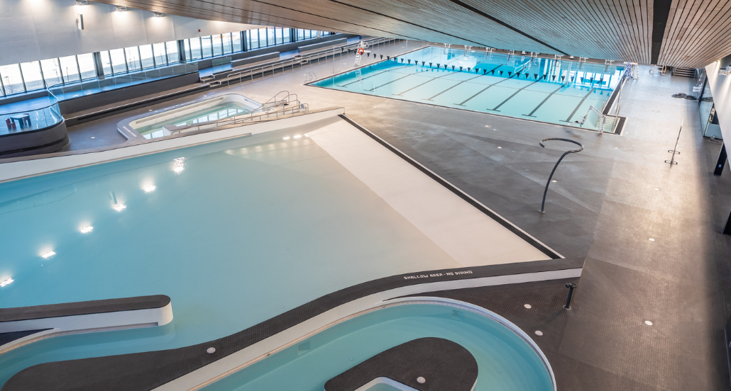Image of the Aquatics Area at the new Lake Country Co-op Leisure Centre