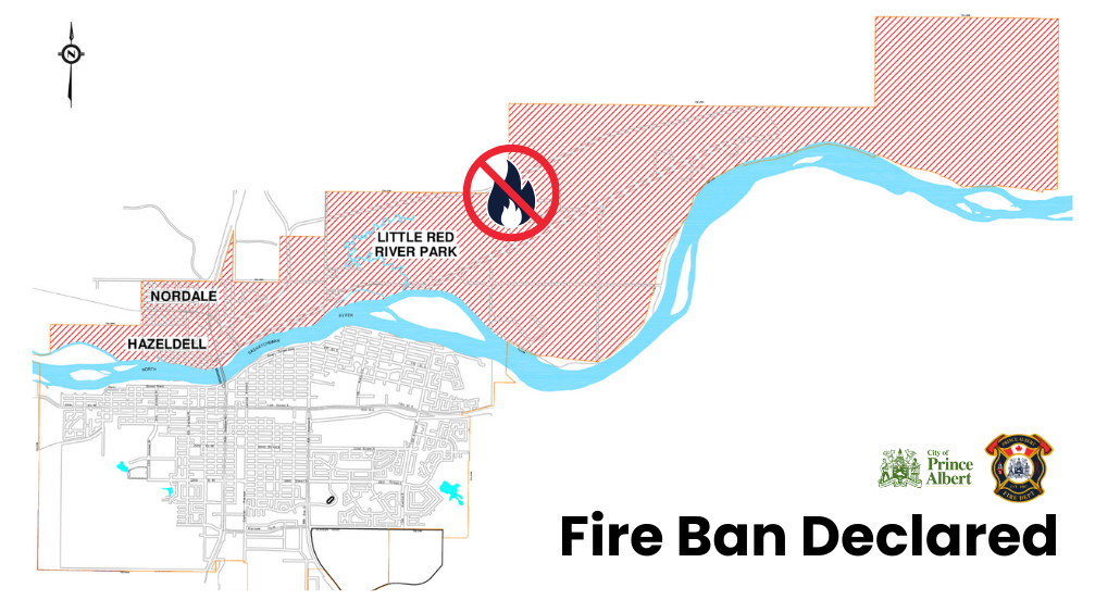 Fire Ban Declared: Map