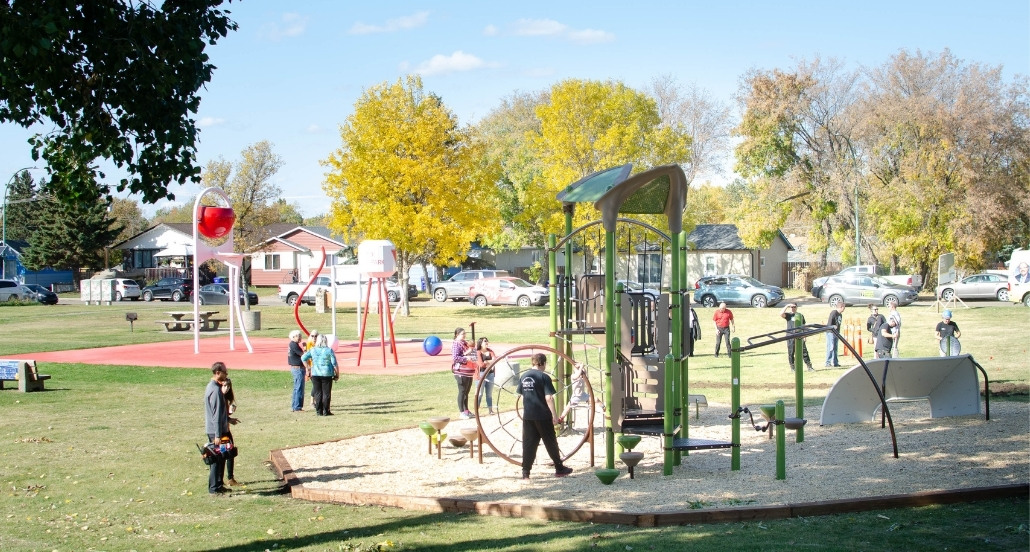 lions park playground and spray park