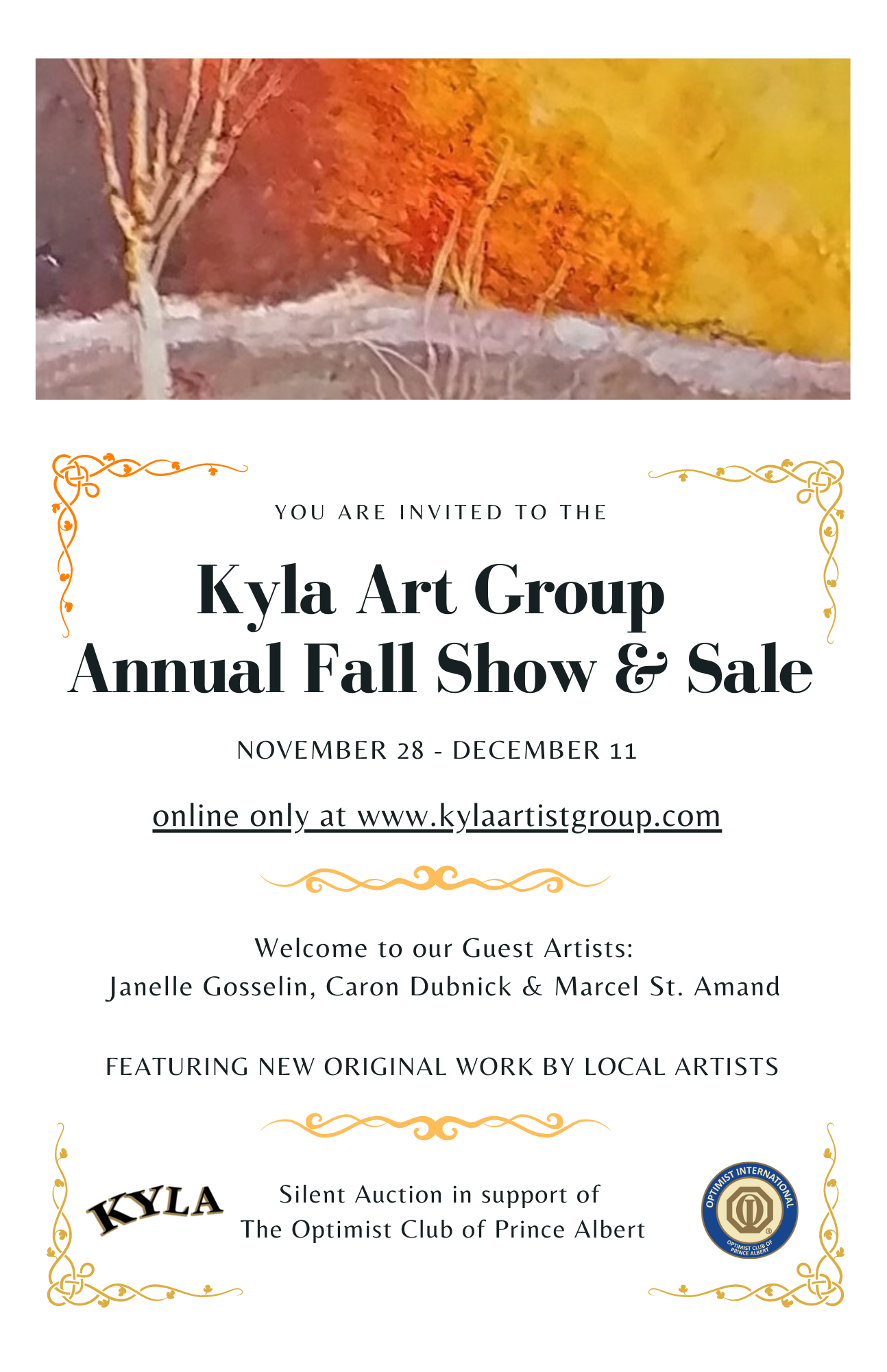 Kyla Art Show and Sale
