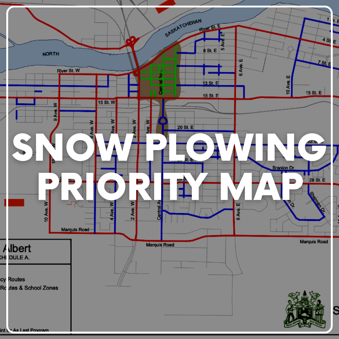 Snow Plowing priority map