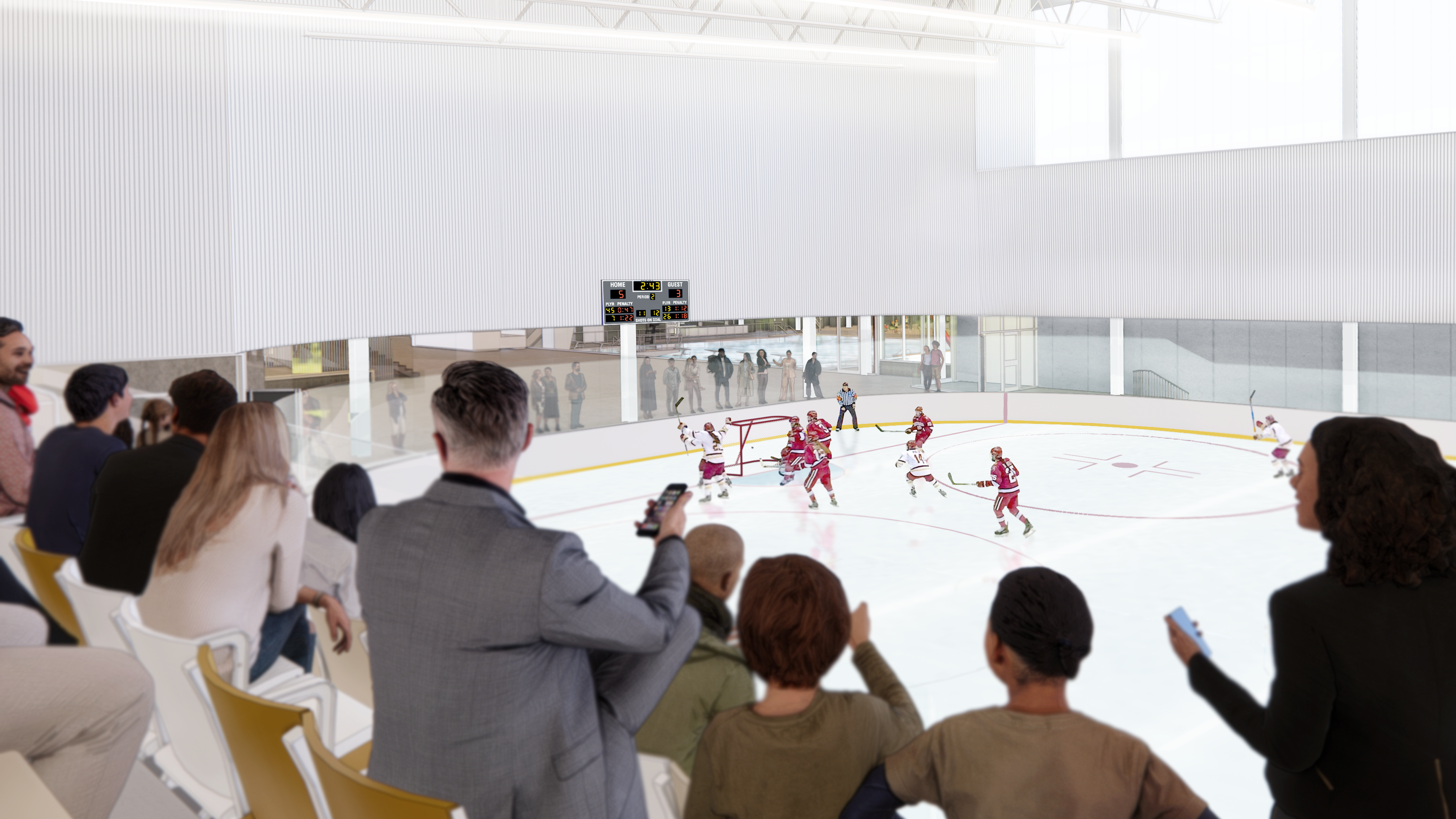 Arena View Toward Lobby