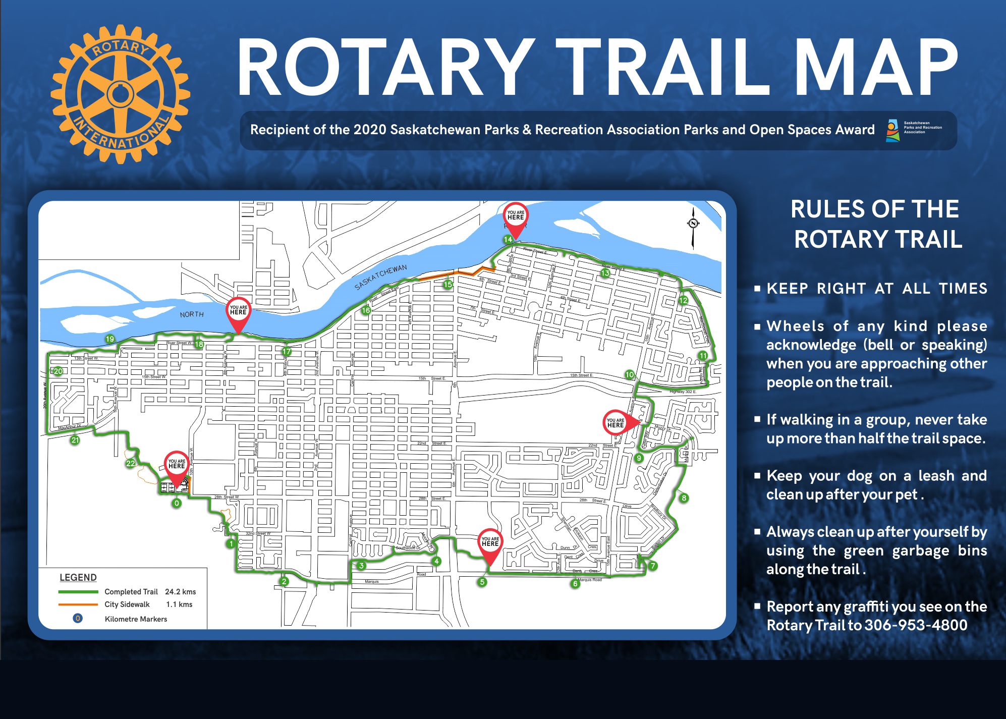 Rotary Trail Map
