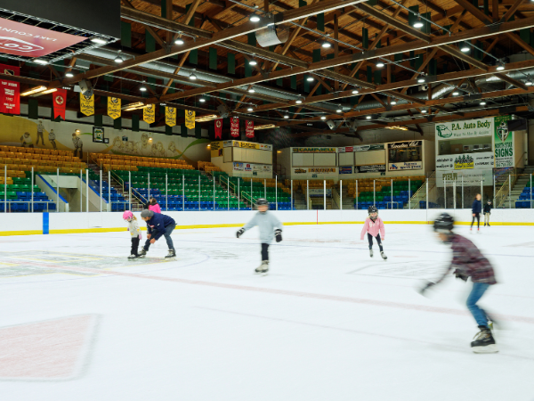 Kids skating