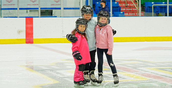 Kids skating