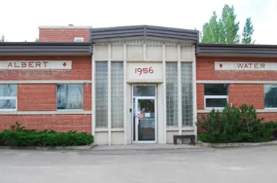 water treatment plant building