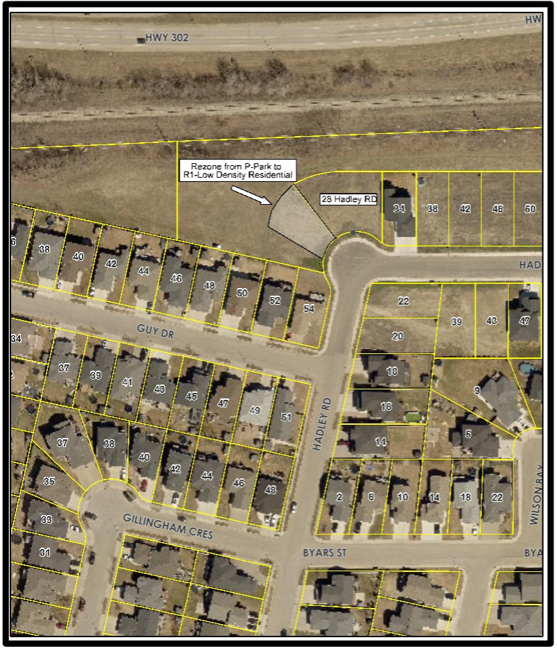 Bylaw 22 of 2025 map image