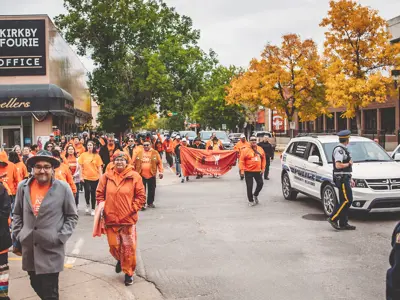 National Day for Truth and Reconciliation being observed at an event in 2021